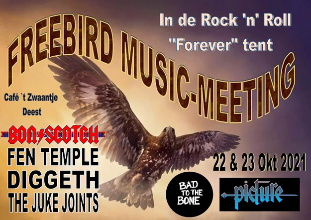 freebird music meeting, deest, zwaantje, bon scotch 23 okt 2021